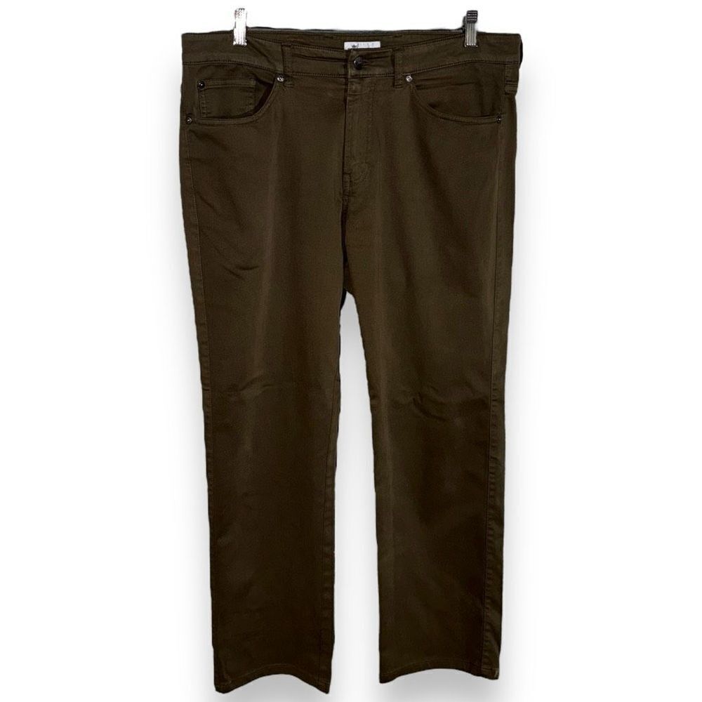 Brown Peter Millar Golf 5 Pocket Chino Pants Size 34